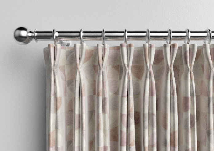 Mosaic Tile, Sweetheart - Made to Measure Curtains - Image 10